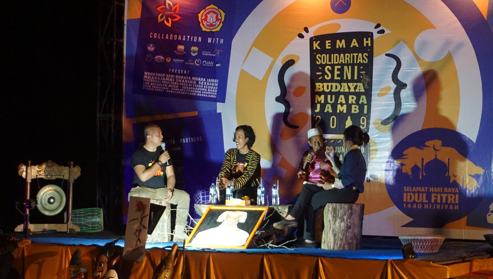 Kemah solidaritas seni budaya Candi Muara Jambi 2019