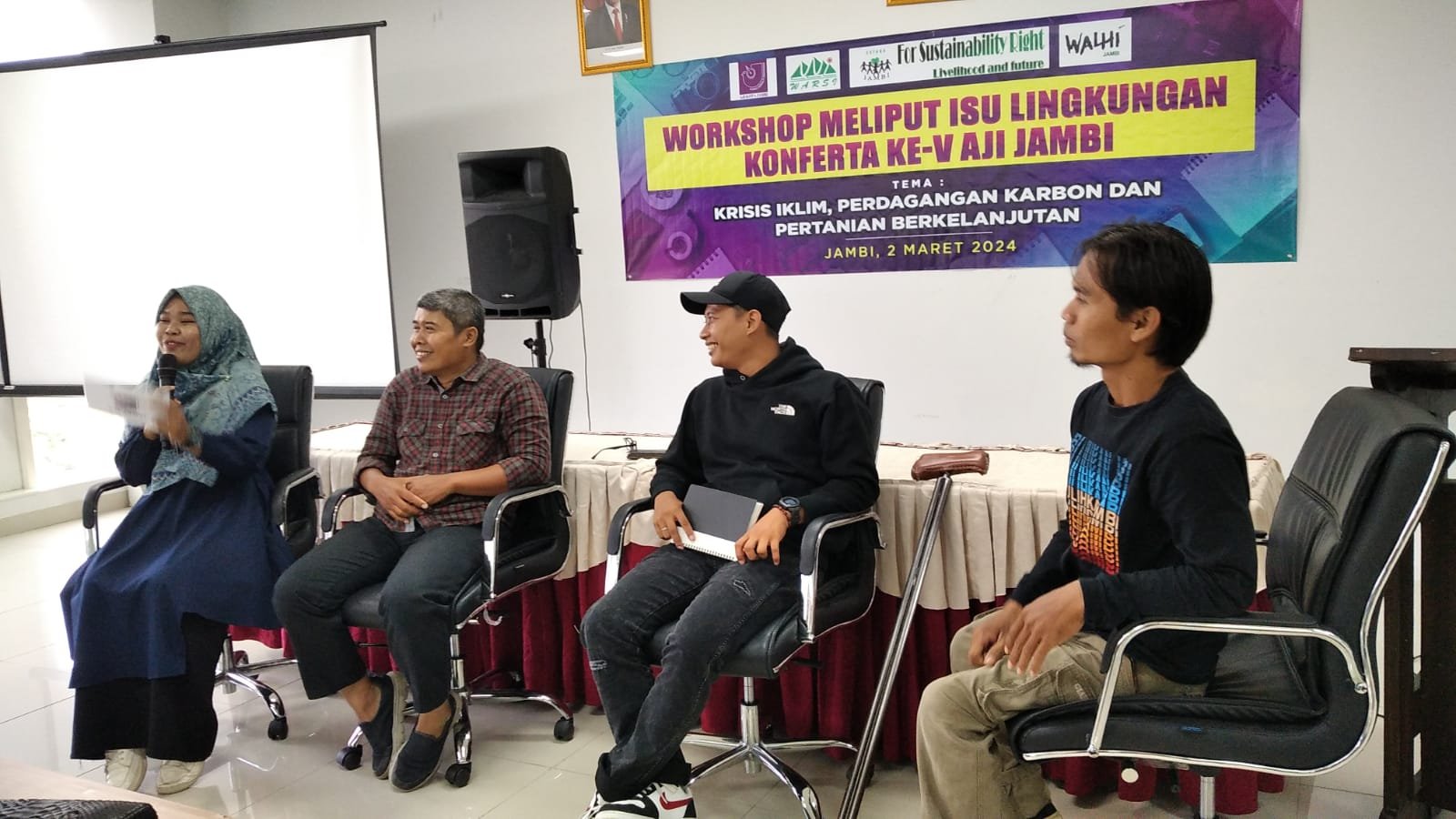 WALHI Jambi Dalam Workshop AJI: Krisis Iklim Masalah Bersama Umat ...